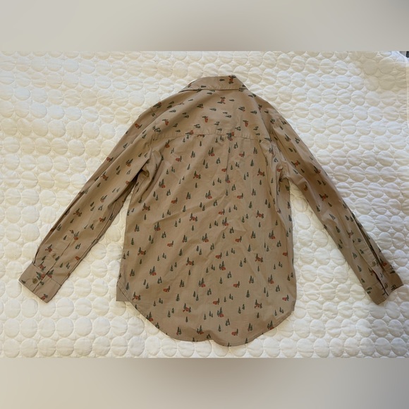 United by Blue Camping Print Button Down XS - Picture 7 of 10